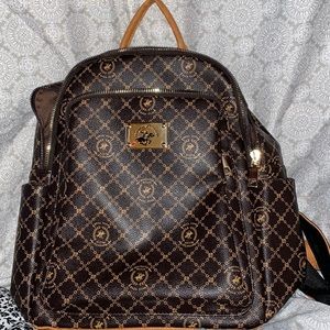 Beverly Hills polo backpack purse